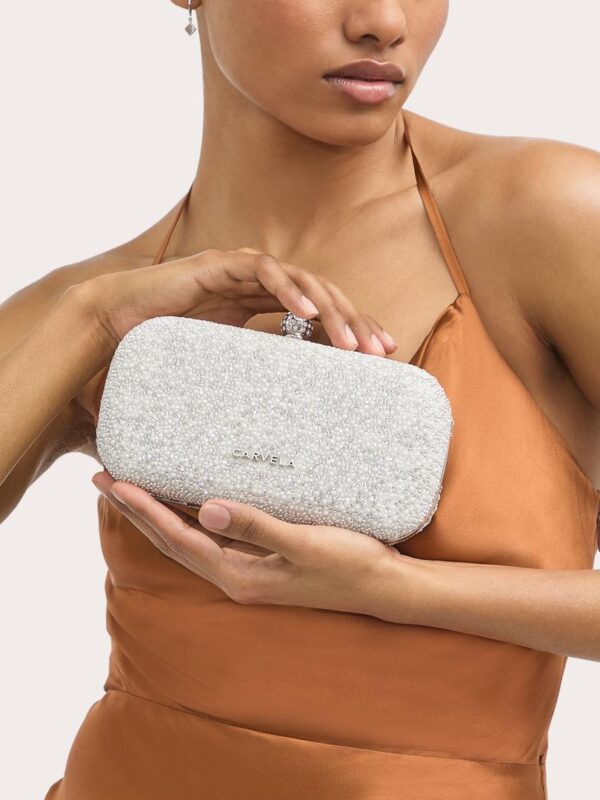 Cecilia Hard Clutch Bag – detail